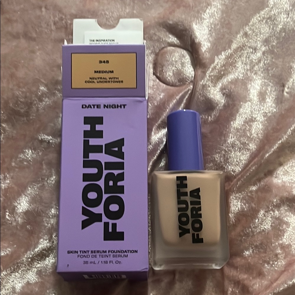 Date Night Skin Tint Serum Foundation - Purple
